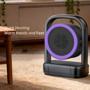 Chauffage d'espace <span class=keywords><strong>électrique</strong></span> Portable <span class=keywords><strong>500W</strong></span> PTC bureau souffleur d'air chaud bureau à domicile personnel Vertical <span class=keywords><strong>petit</strong></span> ventilateur de sol chauffage - Product Image 5