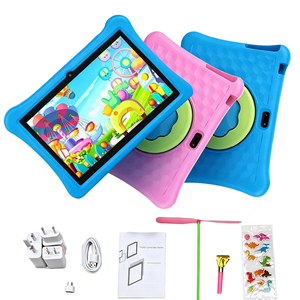 Fast Shipping New Design OEM <b>7</b> <b>Inch</b> Kids Educational School <b>Tablets</b> <b>Android</b> 15 6+12GB Wi-Fi <b>Tablet</b> PC with Anti-Drop Case Gifts - Product Image 4