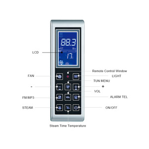 KL-802 3KW MP3 Phone Answering Remote Control Speaker Toplight Back Light ETL CE TUV Water Level Boiler Steam <strong>Shower</strong> <strong>Controller</strong> - Product Image 3