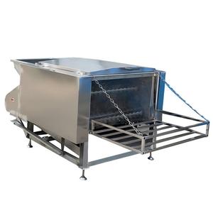 Machine automatique d'abattage, échaudage et plumeage de poulets (10-20 poulets par cycle) avec moteur et pompe 220/380/440V - Product Image 1