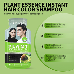 30ml professionale personalizzato a base di erbe Multi-colori colore marrone nero <span class=keywords><strong>colorante</strong></span> <span class=keywords><strong>per</strong></span> <span class=keywords><strong>capelli</strong></span> Shampoo schiuma <span class=keywords><strong>per</strong></span> uomini e donne - Product Image 2