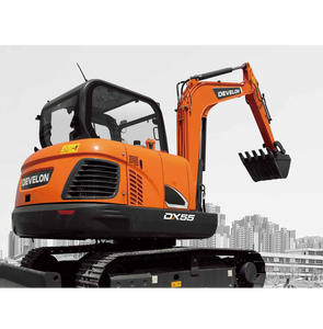 Mini Excavadora DX55-5C de 5.5 Toneladas, Marca Líder, Modelo 2026, Excavadora Hidráulica de Alta Eficiencia con Cucharón de 0.21m para Construcción y Agricultura - Product Image 1