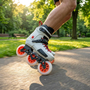 YSMLE Chaussures de patinage en ligne professionnelles pour l'aventure en plein air, toutes surfaces, coque durable, système de ventilation et de refroidissement - Product Image 5