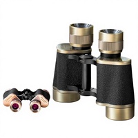 Sovyet Teleskopu 8X30 HD Açık Hava Taşınabilir Gece Görüşlü Begos Çift Ayarlı Tam Metal Model 830 Dürbün