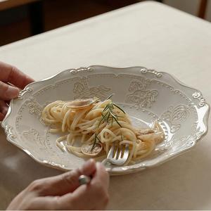 Vajilla de Cerámica Estilo Vintage Francés al por Mayor, Platos para Pescado para Restaurantes de Lujo, Vajilla para Cenas y Bodas - Product Image 4