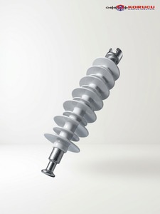 Aislante de Suspensión de Goma de Silicona Compuesta para Líneas de Transmisión Eléctricas Industriales de 36kV 40kN, Tipo Bola - Product Image 3