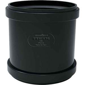 Silencieux Phono Noir Sans Beat Ø 100 Raccords de tuyauterie - Product Image 1