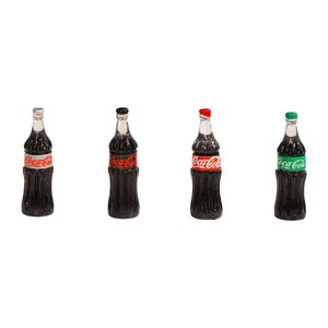 Coca-Cola <b>Miniature</b> 3D <b>Bottle</b> Resin Phone Case DIY Jewelry Accessory Mobile Decoration - Product Image 1