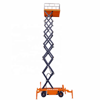 Plateforme élévatrice mobile électrique à ciseaux en acier 300Kg 500Kg 1000Kg 10M 12M 14M 16M 18M 20M OFY OFYM