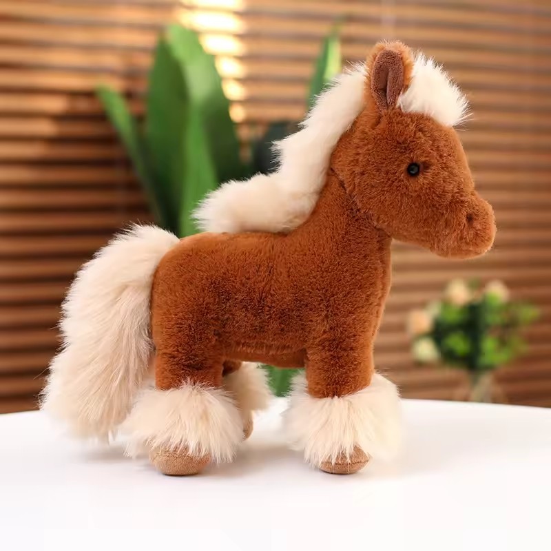 Cheval en peluche personnalisé