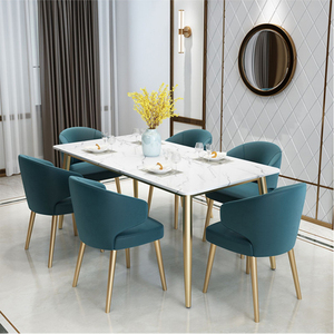 Barato al por mayor de <span class=keywords><strong>muebles</strong></span> modernos de mesa de madera de silla restaurante creativo Grupo 6/8/10 asiento mesa de comedor mdf - Product Image 5