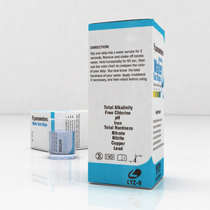 Kit de test rapide de la qualité de l'<span class=keywords><strong>eau</strong></span> potable 9-en-1 LYZ pour bandelettes - Product Image 4
