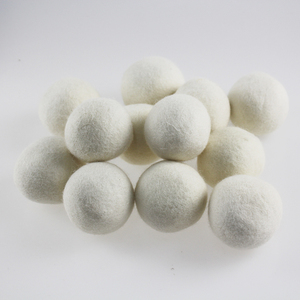 Boules <span class=keywords><strong>de</strong></span> séchage en feutre <span class=keywords><strong>de</strong></span> laine blanches en gros – Produits <span class=keywords><strong>de</strong></span> <span class=keywords><strong>lessive</strong></span> pour la maison - Product Image 1