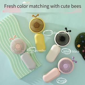 ผู้ผลิ<span class=keywords><strong>ต</strong></span>ขายส่ง พัดลมมือถือรุ่นใหม่ปี 2026 เหมาะสำหรับใช้งานกลางแจ้ง <span class=keywords><strong>ราคา</strong></span>ถูก น่ารัก รูปทรงผึ้ง พัดลมขนาดเล็ก ชาร์จ USB - Product Image 6