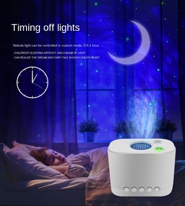 โปรเจคเตอร์ดาวกาแล็กซี่อัจฉริยะสำหรับบ้านและรถยนต์ แบบ USB ไฟ LED หลายสี ฉายภาพเนบิวลา เมฆ ดวงจันทร์ เคลื่อนไหวได้ หลายโหมด - Product Image 6