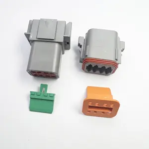 Deutsch DT Series 2 3 4 6 8 12 Pin Male Female Automotive Deutsch Connector DT06-2S DT06-3S DT06-4S DT04-2P DT04-3P