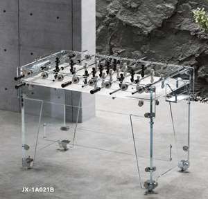 Mesa <span class=keywords><strong>de</strong></span> <span class=keywords><strong>Futbolín</strong></span> <span class=keywords><strong>Profesional</strong></span> <span class=keywords><strong>de</strong></span> Acrílico Transparente <span class=keywords><strong>de</strong></span> Lujo <span class=keywords><strong>de</strong></span> 55'' <span class=keywords><strong>de</strong></span> Tamaño Completo, Marca JIUXING SPORTS/NINESTAR Modelo JX-1A021 con 8 <span class=keywords><strong>Bolas</strong></span> - Product Image 1