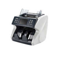 Machine de comptage automatique de billets de banque pour banque, 200 billets, 400-500 billets, <50 watts, 0,08~0,12 mm, CN;GUA Ocom/oem/neutre