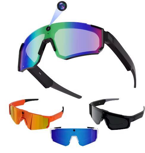 2026 AI Smart Eyewear 8MP Camera Speaker Glasses Outdoor Sport Cycling Voice Assistant Music Player
