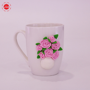 Hot Sale Cutely Polymer Clay <strong>Handmade</strong> <strong>Ceramic</strong> <strong>Mug</strong> for Promotion - Product Image 4