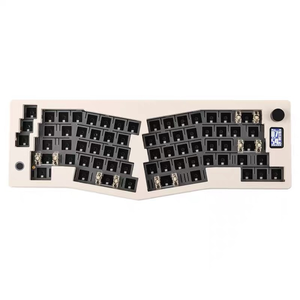 ABM066 Kit de teclado mecánico Alice 3 modos Bluetooth/2,4 Ghz/Estructura de junta tipo C con Konb VIA-Kit personalizado programable - Product Image 6