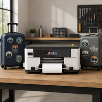 Imprimante de transfert UV DTF automatique nouvelle génération avec 2 têtes d'impression F1080 pour la personnalisation de cartes en bois et de pots en céramique pour les boutiques de cadeaux