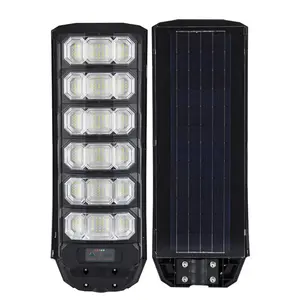 Đèn đường ngoài trời đèn năng lượng mặt trời IP66 1200W 1500W 2000 W 2000 Watt đèn đường năng lượng mặt trời tự động với pin sẵn có