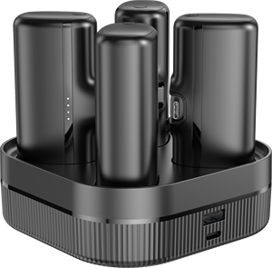 Station d'alimentation portable PS014 avec 4 emplacements de charge et technologie de charge rapide GaN, chargeur rapide 20W pour plusieurs appareils - Product Image 2
