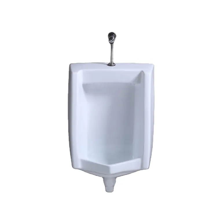 KD-02U 판매 호텔 욕실 세라믹 도자기 흰색 유약 소변기 그릇 가격 벽 걸이 사각형 모양의 소변 화장실 남성용