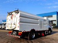 Camion balayeuse-laveuse électrique purement électrique de 8 tonnes |   Véhicule d'assainissement municipal à émissions zéro pour le lavage et le balayage