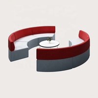 SF-26 Modernes Kommerzielles Bürosofa-Set mit Stoffbezug Anpassbare Farbe & Design