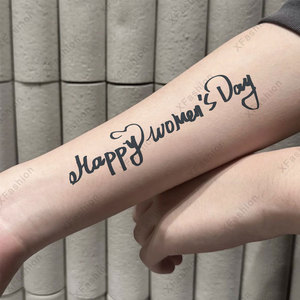 <span class=keywords><strong>Brazo</strong></span> de niña 2 semanas pegatinas de <span class=keywords><strong>tatuaje</strong></span> corporal temporal jugo de hierbas semipermanente impermeable a prueba de sudor para <span class=keywords><strong>brazo</strong></span> pantorrilla espalda columna - Product Image 5