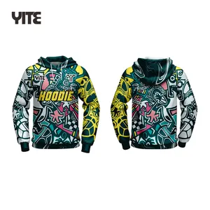 Personalizado hoodies YITE hoodie fabricantes atacado personalizar hoodies de lã masculina
