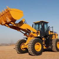 Chargeur frontal 653D neuf de 5 tonnes avec pince à bois pour applications minières et de construction