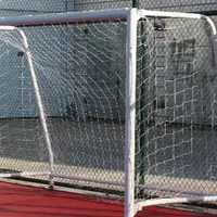 Alu मिश्र धातु हैंडबॉल लक्ष्य मानक के साथ हटाने योग्य पोर्टेबल फुटबॉल लक्ष्य फुटबॉल गेट शुद्ध