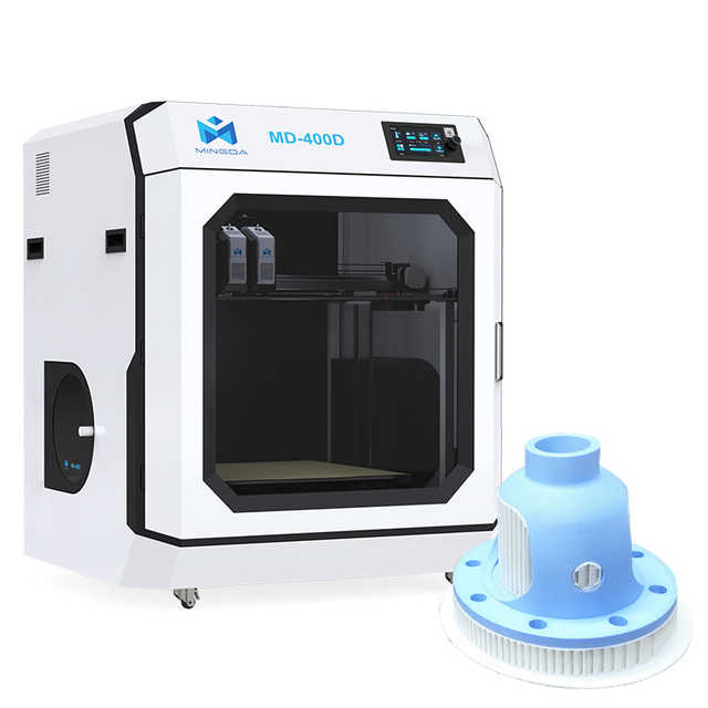 Mingda MD-400D Dual Extruder Professional 3d Printer for Sale