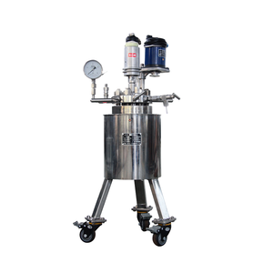 Réacteur de laboratoire d'hydrogénation semi-automatique bibo 1L mobile en acier inoxydable 350 bars contrôlé par PLC, facile à utiliser - Product Image 1