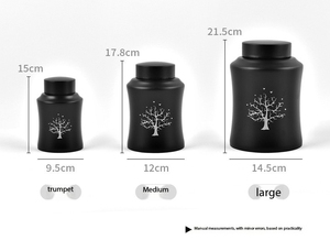 Оптовые индивидуальные экологичные урны для животных из нержавеющей стали в форме дерева, в китайском стиле, для праха, для собак, трансграничная торговля - Product Image 5