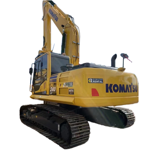 Excavadora Komatsu usada barata, excavadora de orugas original de, maquinaria excavadora de construcción con movimiento de tierra de 24 toneladas - Product Image 1