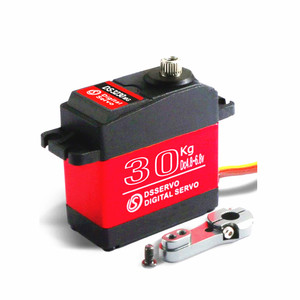 Para DSSERVO DS3225 DS3230 <span class=keywords><strong>Servo</strong></span> Digital impermeable 25KG 30KG alto Torque 180 grados Metal Gear para RC avión Robot Coche - Product Image 3