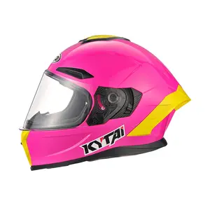 Custom Fashion ABS material Full Face All-capacete para motocicleta