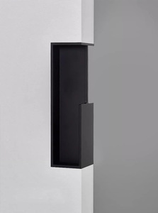 Poignée de porte coulissante moderne avec design intégré pour serrure de porte, installation facile - Product Image 4