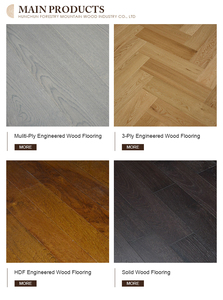 Plancher en bois d'ingénierie 3 couches de style moderne, haute qualité, <span class=keywords><strong>gris</strong></span> spatial, chêne 1 bande avec revêtement laqué brossé - Product Image 4