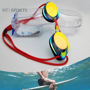 Lunettes de <span class=keywords><strong>natation</strong></span> de <span class=keywords><strong>compétition</strong></span> professionnelles personnalisées, lunettes de <span class=keywords><strong>natation</strong></span> de protection en silicone anti-buée et anti-ultraviolet étanche - Product Image 1