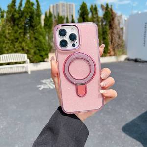 Gscase Long Lanh Trường Hợp Tương Thích Với Từ Rõ Ràng Dễ Thương Bling Lấp Lánh Cho Phụ Nữ Trường Hợp Điện Thoại Cho Iphone 15 16 Pro Max - Product Image 1