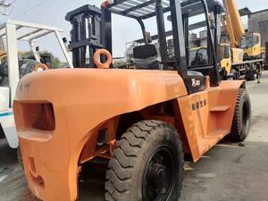รถยก CPCD100มือสอง Hangcha 10ton ส่วนประกอบหลักดั้งเดิมจากญี่ปุ่นสภาพดีเซี่ยงไฮ้ - Product Image 2