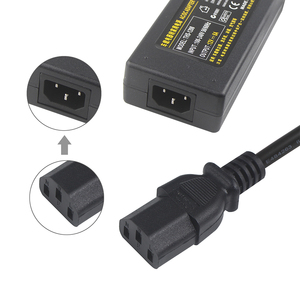 Cable de alimentación de cobre de 3 pines para secador de pelo, enchufe hembra para <span class=keywords><strong>Monitor</strong></span> de ordenador, PC, portátil, UK, IEC C13 - Product Image 2
