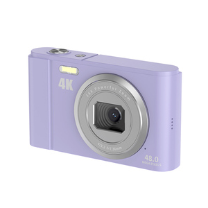 กล้องดิจิตอลมินิแฟชั่น 4K 48MP หน้าจอ 2.8 นิ้ว บันทึกวิดีโออัตโนมัติ 16 เท่า เซ็นเซอร์ CMOS บันทึกภาพ YouTube กล้องพอยท์แอนด์ชูท - Product Image 5
