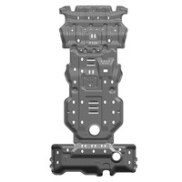 Placas Protectoras de Aleación de Aluminio para Accesorios 4x4, Disponibles en Stock, para 4Runner 2003-2009, con Precio de Fábrica