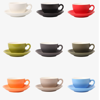 BENELUCK Ensemble de thé et de café en porcelaine à bord doré, luxe minimaliste, en nouvelle porcelaine fine, tasses réutilisables écologiques, tasse à lait fleurie